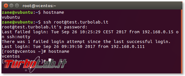 Guida SFTP/SCP, esempi: download upload file via SSH linea comando (Linux Ubuntu/CentOS) - ssh ubuntu centos