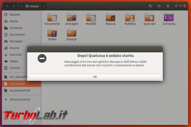 Guida Ubuntu: come accedere cartelle condivise rete locale (LAN)