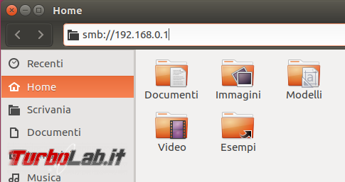 Guida Ubuntu: come accedere cartelle condivise rete locale (LAN)