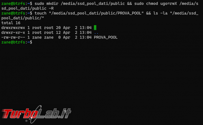 Guida Ubuntu: come unire 2 3 SSD HDD creare unico disco alta capacità (Storage Pool Btrfs)