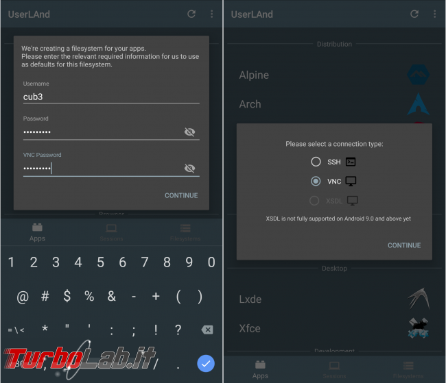 Guida UserLand: sistema più semplice installare Ubuntu ( non solo) dispositivi Android [no root]