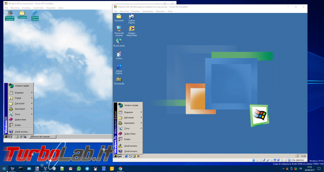 Guida VirtualBox: installare/configurare Windows 95/98/ME driver video funzionante ed alta risoluzione (macchina virtuale VM)