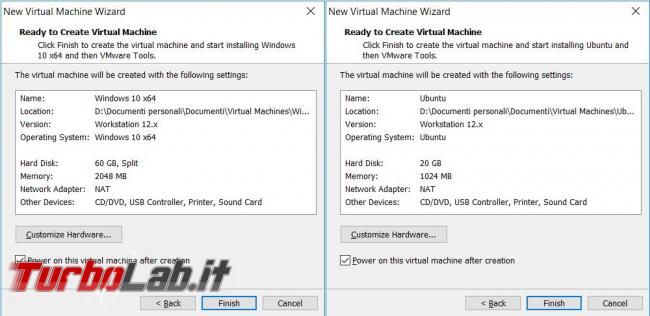 Guida VMware Player 14 - virtualizzazione gratuita facile tutti