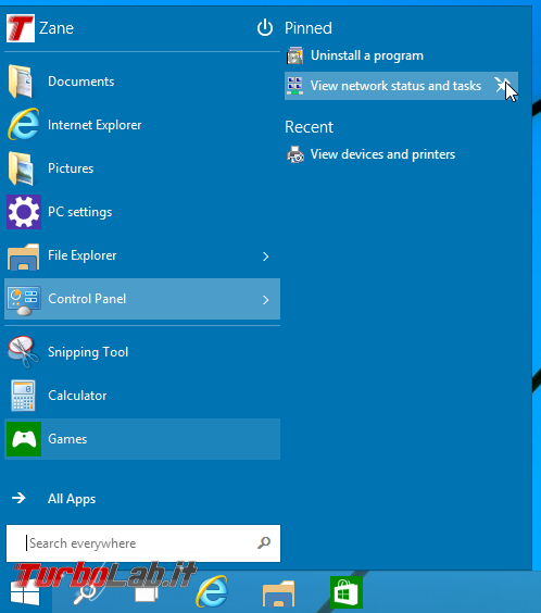 Guida Windows 10: 10 trucchi personalizzare menu Start