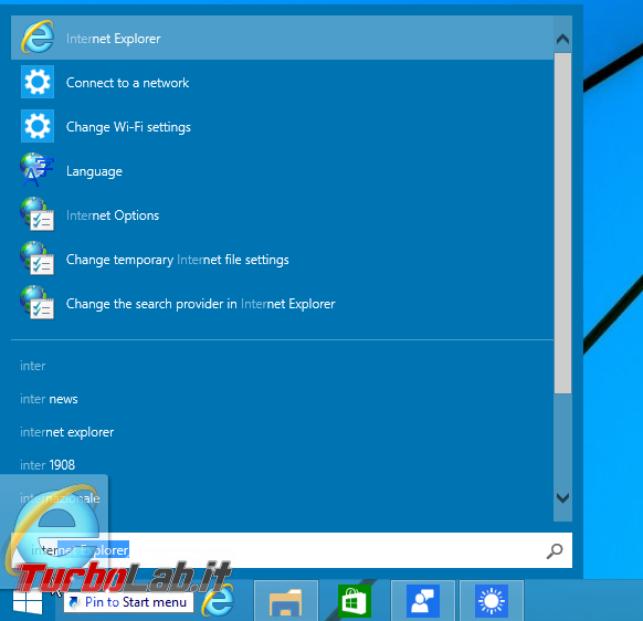 Guida Windows 10: 10 trucchi personalizzare menu Start - windows 10 start menu drag Internet Explorer
