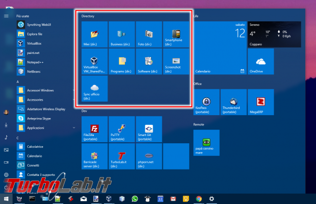 Guida Windows 10: 5 tecniche aprire rapidamente proprie cartelle preferite