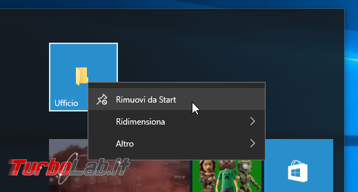 Guida Windows 10: come aggiungere qualsiasi cartella menu Start
