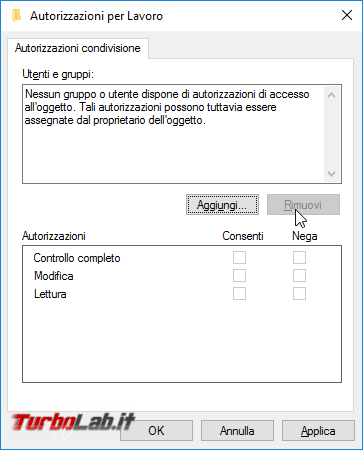 Guida Windows 10: come condividere file cartelle rete locale (LAN)