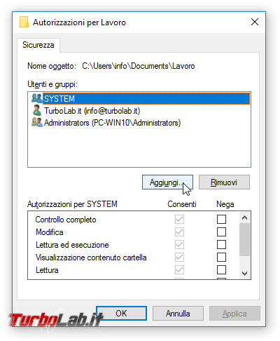 Guida Windows 10: come condividere file cartelle rete locale (LAN)