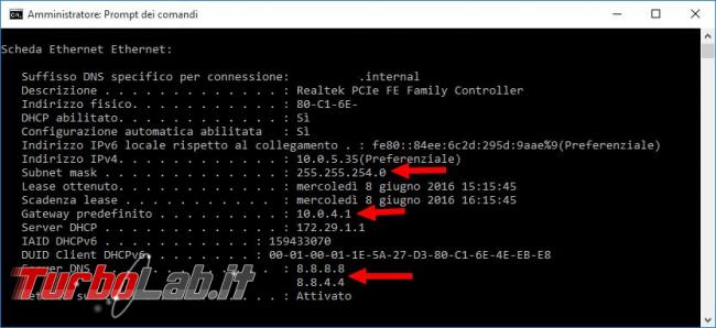 Guida Windows 10: come configurare manualmente indirizzo IP Windows