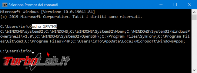 Guida Windows 10: come modificare variabile sistema Path aggiungere cartella (percorso directory variabile ambiente) - zShotVM_1582393691