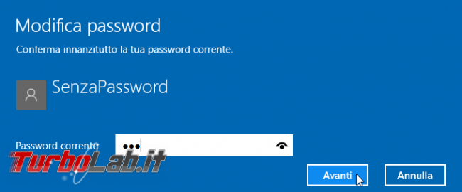 Guida Windows 10: come proteggere password account utente accesso computer