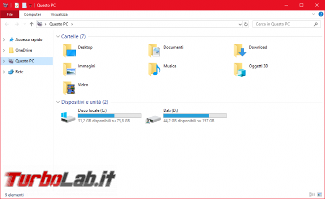 Guida Windows 10: come ripristinare/riattivare bordi colorati finestre - Mobile_zShot_1536349030