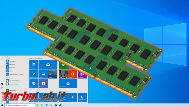Guida Windows 10: come vedere quanta memoria RAM ha computer (RAM installata PC)