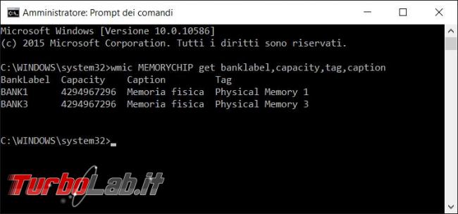 Guida Windows 10: come vedere quanta memoria RAM ha computer (RAM installata PC)