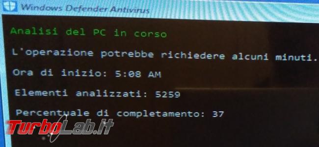 Guida Windows 10: rimuovere virus/malware Windows Defender Offline
