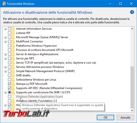 Guida Windows Defender Application Guard Windows 10 Pro navigare web totale sicurezza - Mobile_zShot_1525251108