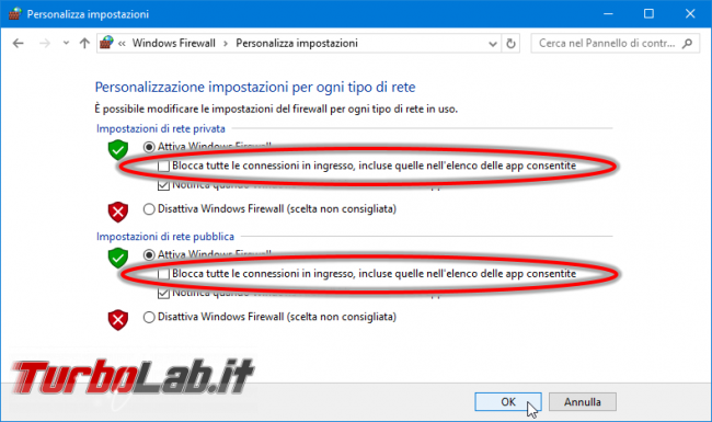 Guida Windows Firewall: come aprire porte linea comando Windows 10, Windows 8.1 Windows 7