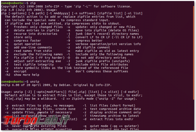 Guida zip unzip Linux: come zippare (comprimere, creare) unzippare (estrarre) archivi .zip linea comando Ubuntu CentOS - errore bash: unzip: command not found