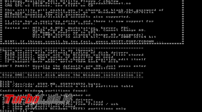 Hiren’s Boot CD, disco avviabile tutto ( quasi) quello ti può servire