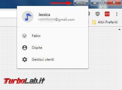 Importare ed esportare preferiti Google Chrome ( senza account Gmail)