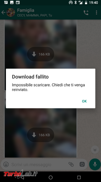 Impossibile condividere file WhatsApp, Facebook Instagram - Annotazione 2019-07-03 200017