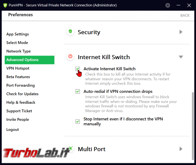 Impressioni prova PureVPN: velocità sicurezza buon servizio VPN anonimo, BitTorrent - zShotVM_1570736733