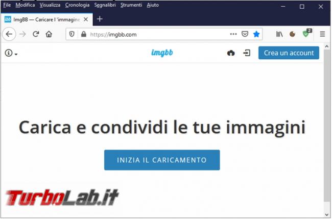 Inserire dati immagini forum TurboLab.it