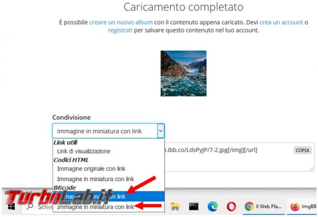 Inserire dati immagini forum TurboLab.it