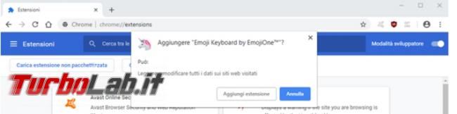 Installare estensioni Chrome computer offline non può raggiungere store