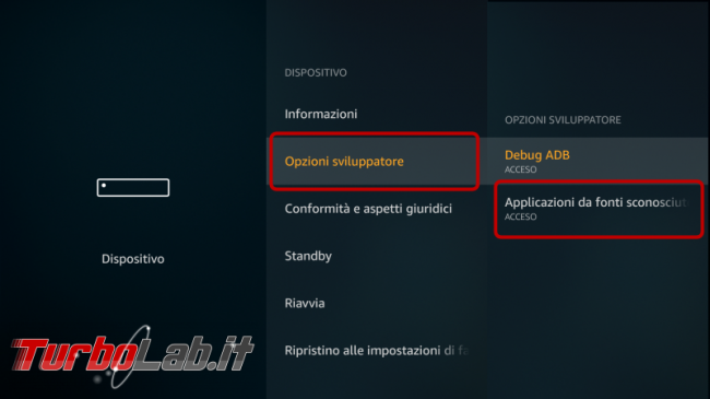 Installare Kodi Amazon Fire TV Stick Basic