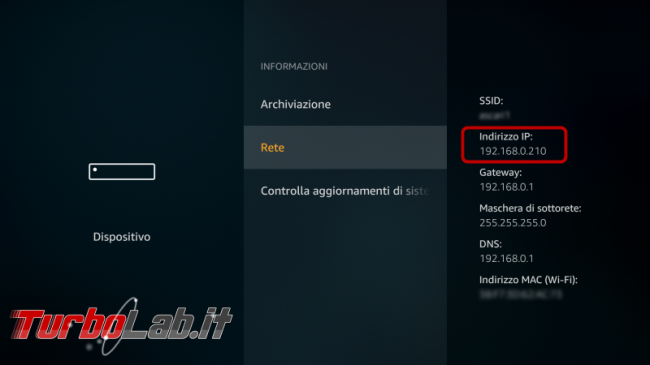 Installare Kodi Amazon Fire TV Stick Basic