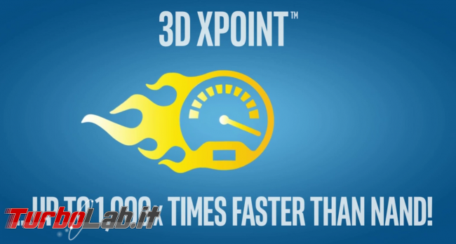 Intel Optane, spiegazione semplice - cosa significa, cosa sono 3D XPoint QuantX perché renderanno obsoleti SSD RAM
