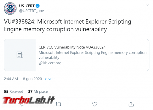 Internet Explorer sotto attacco: ora Microsoft non ha soluzioni - FrShot_1579368866