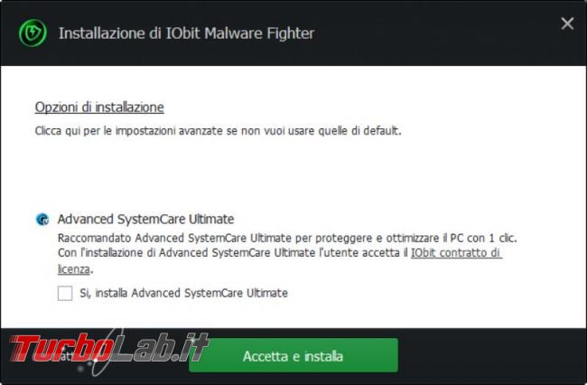 IObit Malware Fighter messo prova TurboLab.it