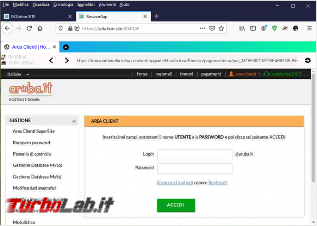 Isolation.site permette verificare link sospetti browser remoto