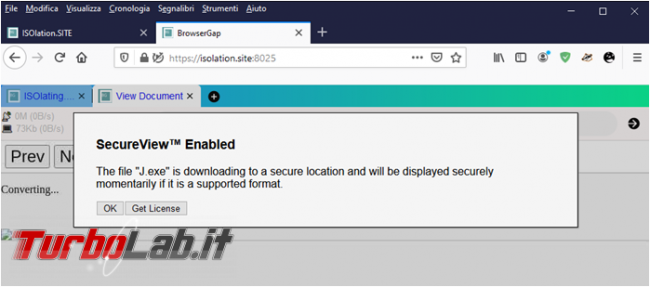 Isolation.site permette verificare link sospetti browser remoto