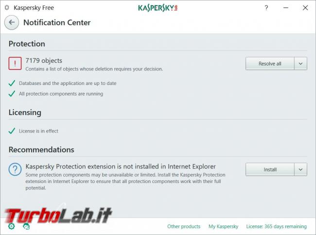 ​Kaspersky Free, download prova 2017: antivirus gratis funziona bene protegge PC gratuitamente (test completo)