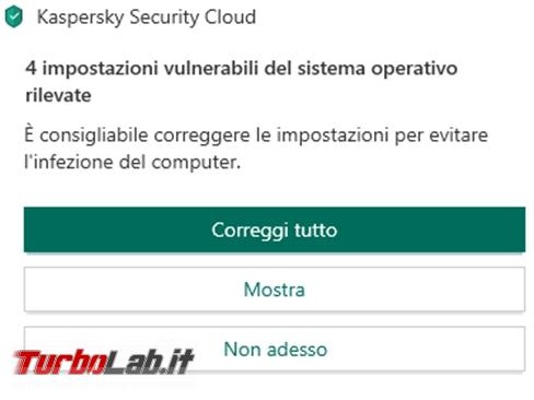 Kaspersky Security Cloud: l’antivirus gratuito protegge computer (prova test efficacia)