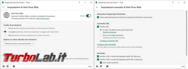 Kaspersky Security Cloud: l’antivirus gratuito protegge computer (prova test efficacia)