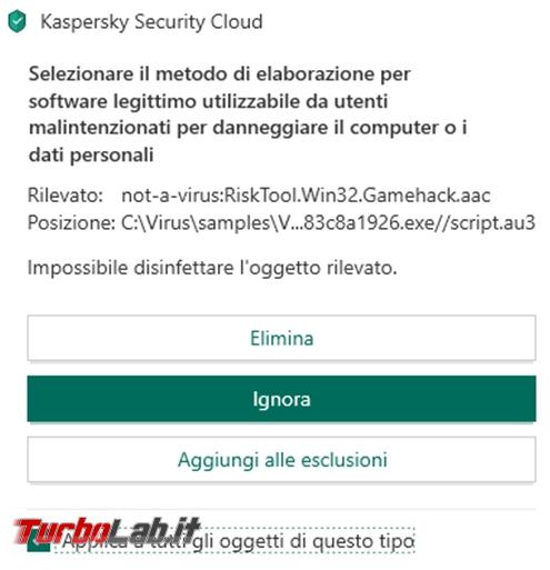 Kaspersky Security Cloud: l’antivirus gratuito protegge computer (prova test efficacia)