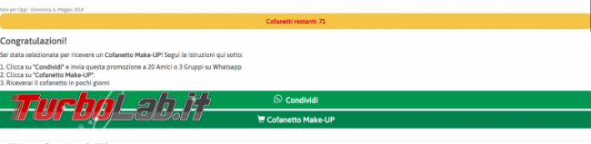 Lancôme regala cofanetto make-up 80 anni: è truffa! - Screenshot-2018-05-07-00.00.35-768x189