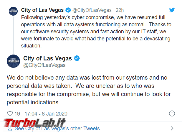 Las Vegas sotto cyberattacco - FrShot_1578580664