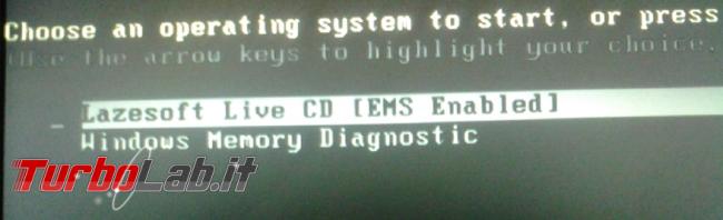 Lazesoft Recovery My Password cancelli tutte password dimenticate account Windows