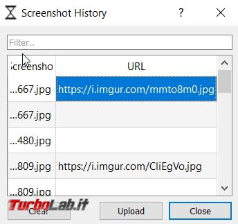 Lightscreen si possono catturare salvare screenshot modo quasi automatico
