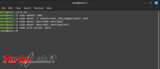 [LINUX] Come quando passare ext4 btrfs ( partizione criptata!)