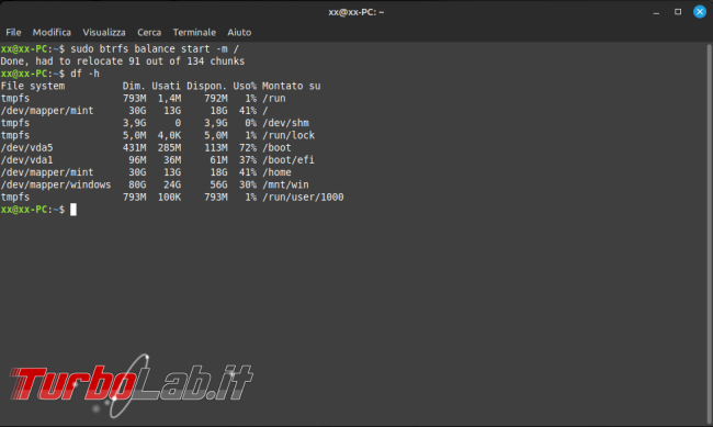 [LINUX] Come quando passare ext4 btrfs ( partizione criptata!)