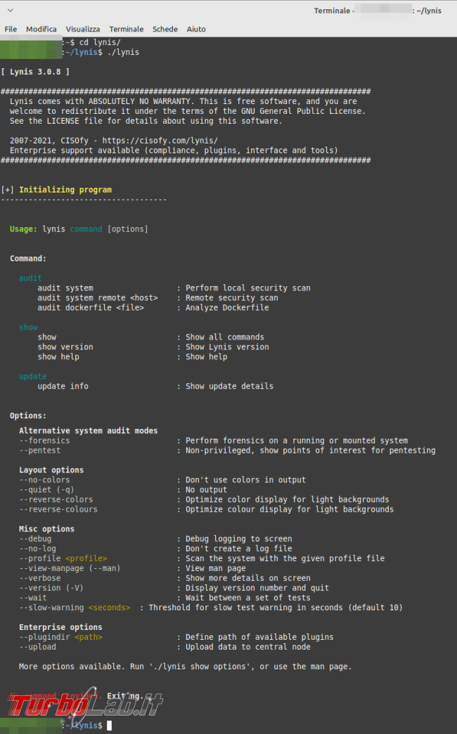 [Linux] Controlla sicurezza sistema: guida Lynis