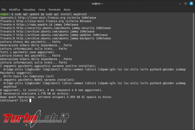 [LINUX] Guida Waydroid: usa app Android Linux