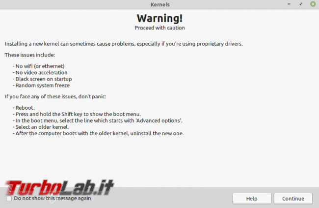 Linux Mint: rimuovere kernel superati GUI ( non solo) recuperare po' spazio disco - Screenshot from 2021-08-16 18-01-16